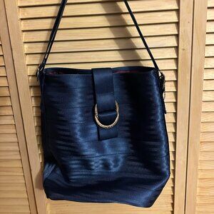 Blue Maggie Seatbelt Bag